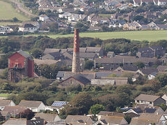 Taylors pumping engine, East Pool and Agar Mine, Redruth, September 2023