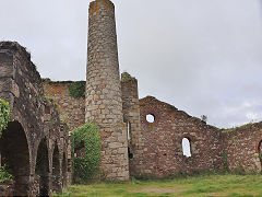 South Wheal Francis boiler house, September 2023