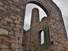 South Wheal Francis engine house, September 2023