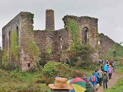 South Wheal Francis winding house, September 2023