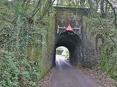 Rough Street Bridge under the Tresavean Line, September 2023