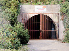 Tuckingmill Decline , a level entrance into South Crofty Mine, Redruth, September 2023