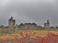 
The two engine houses of Wheal Uny, September 2023