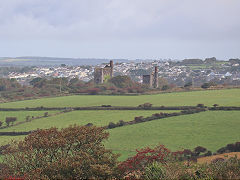 The two engine houses of Wheal Uny, September 2023