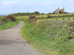The two engine houses of Wheal Uny, September 2023