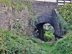 
The tunnels under the railway near Cooks Kitchen, Redruth, September 2023