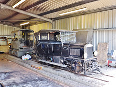 
Replica Model 'T' railcar, built by Statfold Barn  using HE 9901 of 2008, May 2022