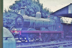 SECR 592 at the Bluebell Railway, September 1971