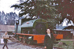'Banshee', Peckett 1830 of 1934, at Bressingham, August 1968