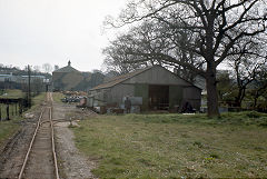 
Looking along the Colve Valley waterworks line, April 1967, © Photo courtesy of Michael Bishop