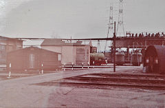 It looks like Brimsdown Power Station, so one or other of 0-6-0F AB 1550/17 or AB1989/30, c1980, © Photo courtesy of John Failes