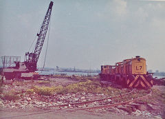 
Rainham Rubbish Shoot, 'L7', HC D917/56 ex Port of Bristol 'D2007 Tribute', c1980,  © Photo courtesy of John Failes