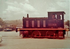 
DC/RSH at Lewes Cenet Works, c1980, © Photo courtesy of John Failes