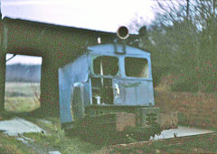 MR rebuild at Ludlay brickworks, Sussex, February 1969