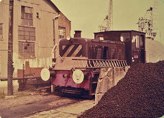 
Rochester Coal Wharf and 'Thalia', RSHN 7816/DC 2503 of 1954, c1980, © Photo courtesy of John Failes