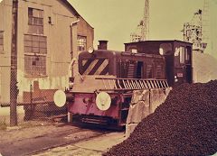 
Rochester Coal Wharf and 'Thalia', RSHN 7816/DC 2503 of 1954, c1980, © Photo courtesy of John Failes