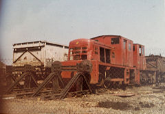 
T W Ward scrapyard, Silvertown, c1980, probably JF 4210076/52, © Photo courtesy of John Failes