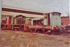 
T W Ward scrapyard, Silvertown, RH 305314/1951, JF 4210003/1949 and JF 4210076/1952, c1980, © Photo courtesy of John Failes