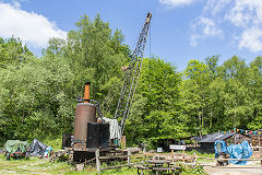 
Smith Rodley steam crane, Amberley Museum, May 2015