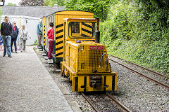 
HE 8969 on train duty, Amberley Museum, May 2015