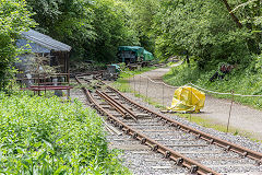 
Original line to Amberley Station, Amberley Museum, May 2015