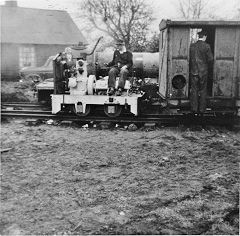 Orenstein Koppel works no 7741 built in 1937, Brockham Museum, April 1966