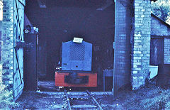 Goulds Shed and OK 7741, Brockham Museum, June 1970