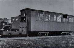 The Rye and Camber Tramway, © Photo courtesy of 'Brockham Museum News' and K H Miller
