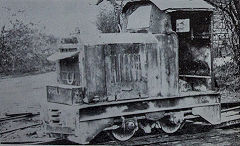 
The Ransomes and Rapier loco, 1967, © Photo courtesy of 'Brockham Museum News' and A W Deller