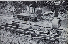 
'Polar Bear' with smokebox and chimney temporarily attached, 21 September1969, © Photo courtesy of 'Brockham Museum News' contributors and Roger Thornton