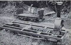 'Polar Bear' with smokebox and chimney temporarily attached, 21 September1969, © Photo courtesy of 'Brockham Museum News' contributors and Roger Thornton