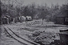 A view of the yard, 1971, © Photo courtesy of 'Brockham Museum News' contributors