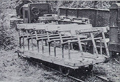 
An incline carriage, 1971, © Photo courtesy of 'Brockham Museum News' contributors