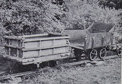 Slate wagons, 1971, © Photo courtesy of 'Brockham Museum News' contributors