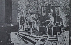 'Townsend Hook' is moved to make way for 'Polar Bear', 7 May1967, © Photo courtesy of 'Brockham Museum News' and Tony Deller