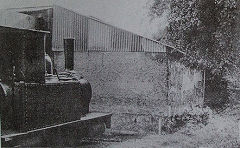 
A new roof on the stables, 1976, © Photo courtesy of 'Brockham Museum News' and DH Smith