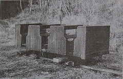 Penrhyn quarrymens coach 'J', 1976, © Photo courtesy of 'Brockham Museum News' and DH Smith
