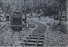 
Preparations for diverting the main line, 1977, © Photo courtesy of 'Brockham Museum News' and D H Smith