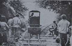 Filming 'Doctor Who - The Deadly Assassin', 1976, © Photo courtesy of 'Brockham Museum News' contributors