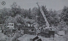 Hudson 45913 leaves the site, 1978, © Photo courtesy of 'Brockham Museum News' and D H Smith
