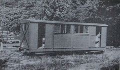 The overhauled Fauld coach, 1979, © Photo courtesy of 'Brockham Museum News' and D H Smith