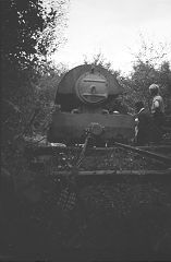 The arrival of 'Peter', Brockham Museum, August 1965, © Photo courtesy of Michael Bishop