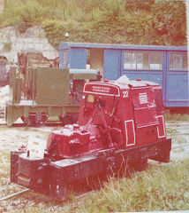 Ruston Hornsby '22', works no 226302 of 1944, in the late 1970s, © Photo courtesy of John Failes