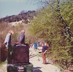 
Hunslet, HE 3097/44, out for a wander, 1975, © Photo courtesy of Rick Marner