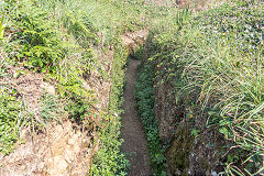 
Saumarez trench system, Guernsey, September 2014