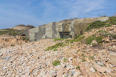 
The other 105mm casemates, Fort Hommet, Guernsey, September 2014