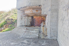 
The other 105mm casemates, Fort Hommet, Guernsey, September 2014