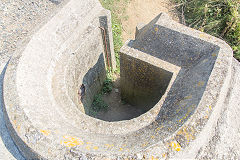 
The other 105mm casemates, Fort Hommet, Guernsey, September 2014