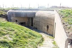 
The M19 mortar bunker, Fort Hommet, Guernsey, September 2014