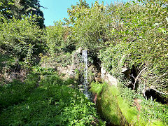 
Petit Bot upper mill overshoot, Guernsey, September 2014